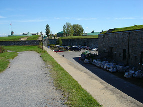 Another side of the outer wall of Citadelle