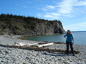 Dawn at Cape Enrage Beach