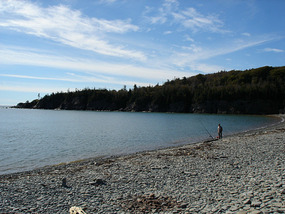 Richard at Cape Enrage Beach