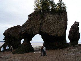 Us at the famous Flower Pot Rocks