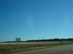 Wetlands before bridge to Nova Scotia