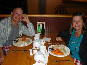Thanks Giving turkey dinner at Saltscapes