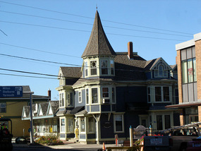 Old building in main street of Liverpool