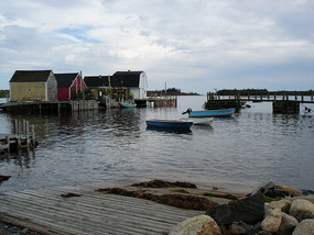 Fishing Harbour at Blue Rocks