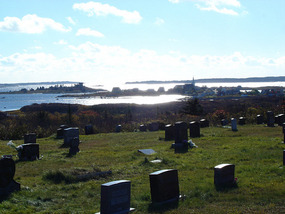 Hill top view of Prospect