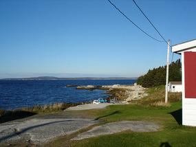 View at side of Clifty Cove Motel