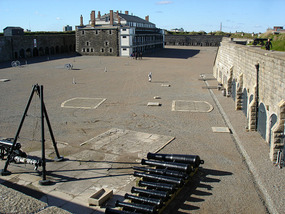 Cavalier Building inside Halifax Citadel