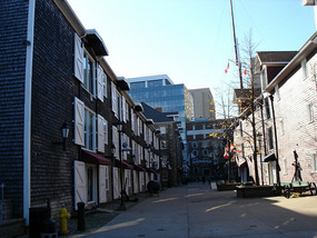Historic Properties on waterfront