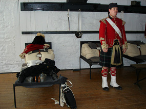Inside Soldiers Barracks 78th Highlanders