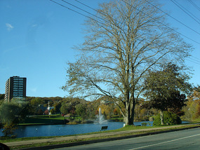 Lake Banook in downtown Dartmouth
