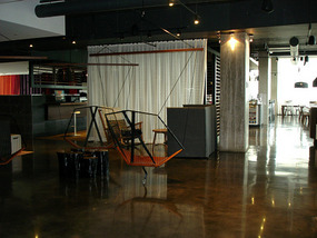 Swivel chairs in Hotel Lobby