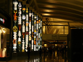 Inside LA International Airport