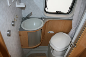 Motorhome ensuite