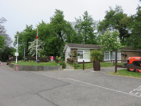 Reception of Beresbourne Lane Camping site