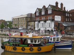 Small harbour on the River Stour