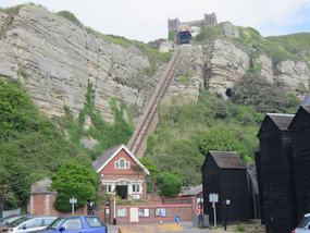 Water powered Funiculars on East Hill