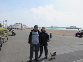Worthing Pier in distance