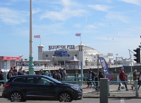 Entrance to Brighton Pier