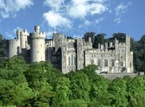 Arundel Castle at a distance
