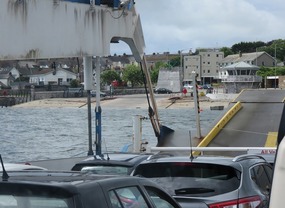 Car ferry over the River Tamar