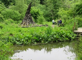 the Charcoal Sculpture