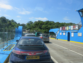 King Harry Ferry crossing at Trelissick