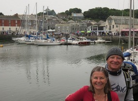 Main harbour street of Padstow