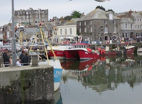 Padstow Harbour front