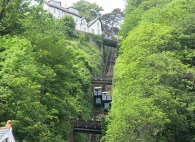 Unique Victorian water powered lift 