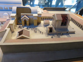 Model of Roman Baths & Temple