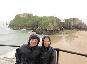 Too windy to walk to St Catherines Island