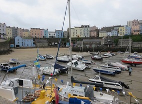 View of Harbour & buildings behind