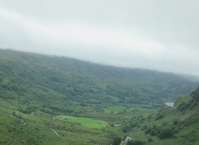 Picturesque valley views near Capel Curig 