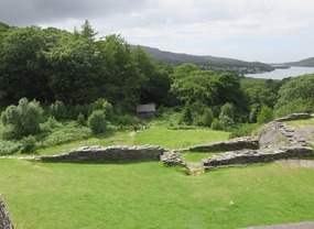 Woodlands near castle