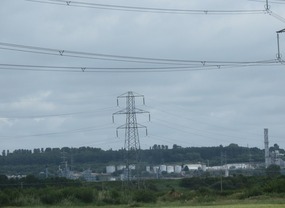 Manchester Ship Canal on the River Mersey