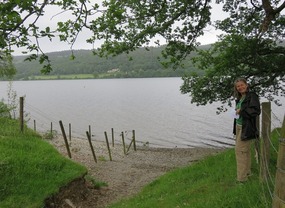 Standing by Coniston lake