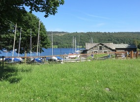 Yatch moorings at Coniston