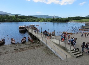 Tours from boat mooring