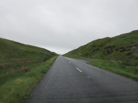 Countryside quite barren to Cushendun