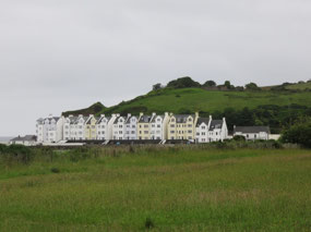 Cushendun on the mouth of River Dun and Glendun