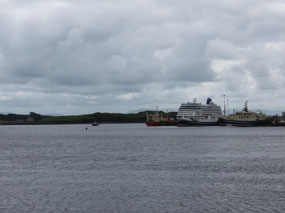 Cruise ship in Port