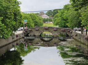 Bridge over the Carrowbeg River into Westport