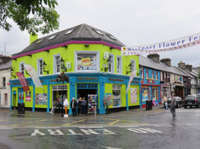 Colourful buildings of Westport