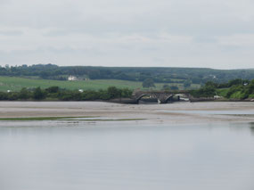 First bridge over estuary of the Blackwater River
