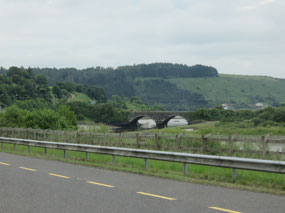 Views of countryside, bridge over Blackwater River