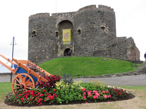 Front of Carrickfergus Castle
