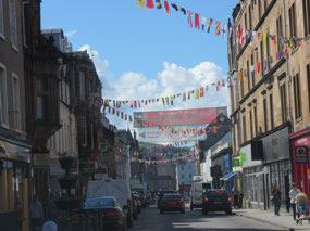 Oban streets are too busy to cycle