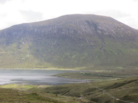 Loch Ainot cars look like ants going round lake