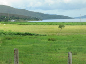 Travelling round Broadford Bay
