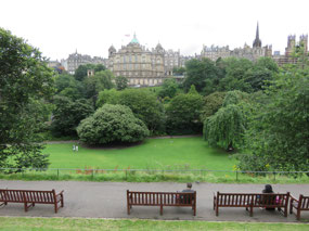Beautiful Princes Street Garddens